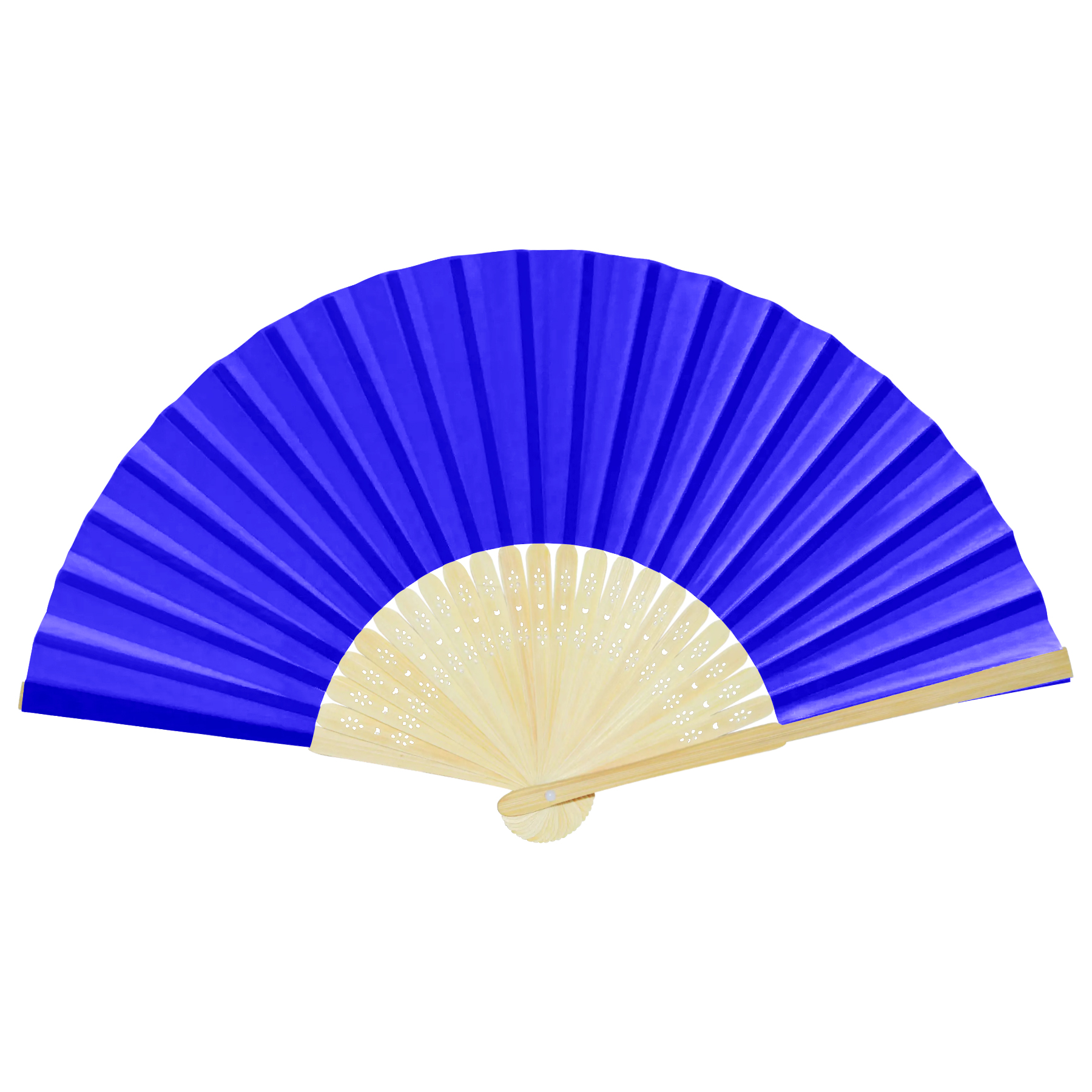 Full-color Folding Bamboo Paper Hand Fan