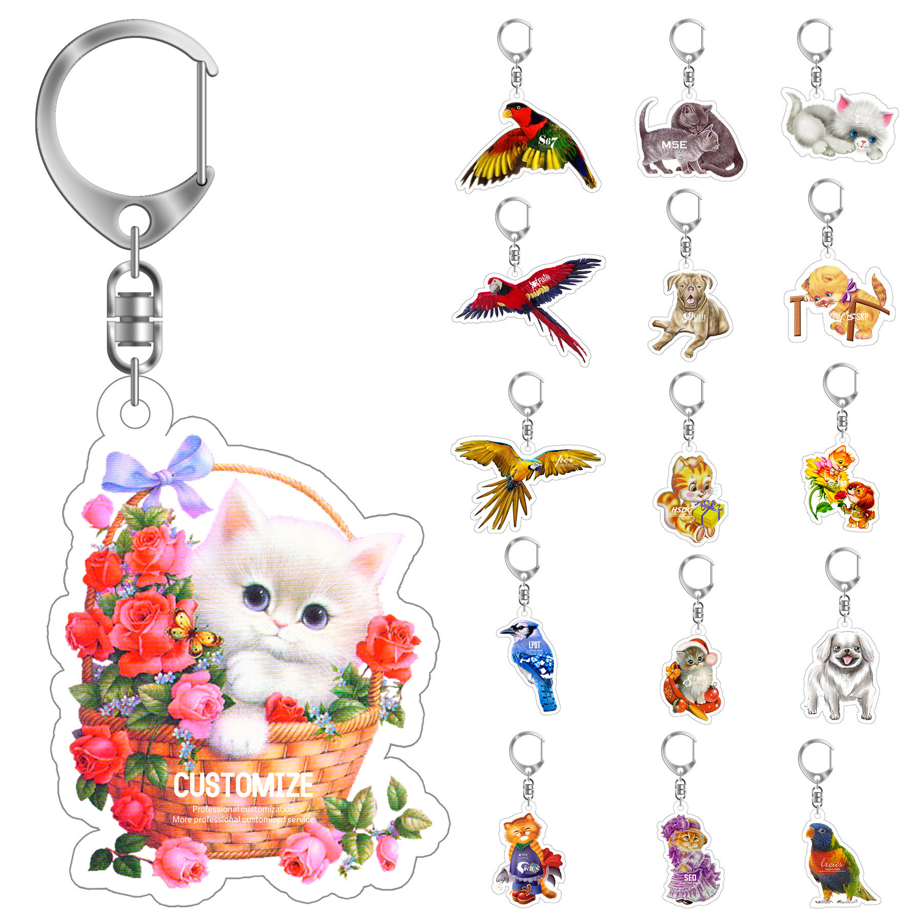 Custom Acrylic Key Chain